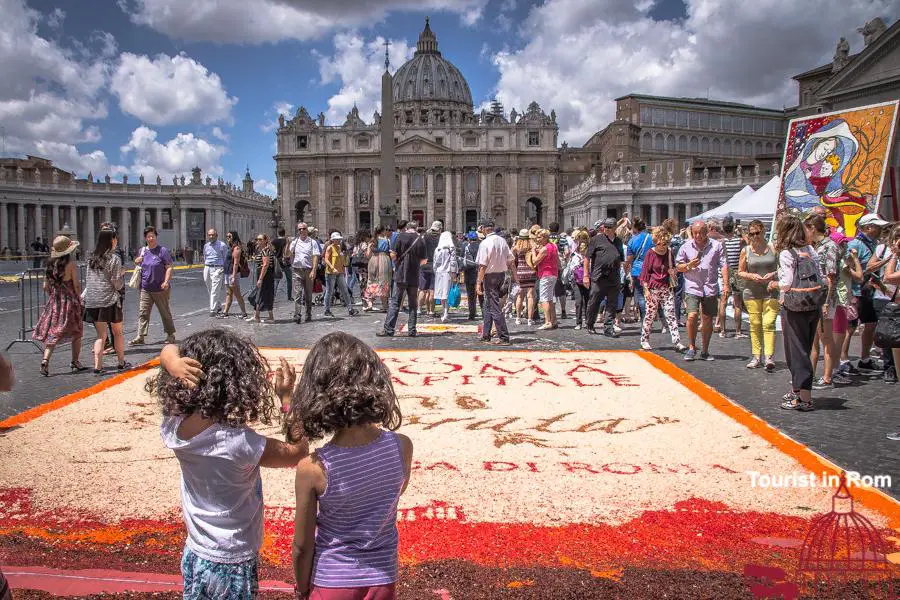 Infiorata Roma San Pietro