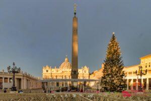 Weihnachtskrippe 2020 auf dem Petersplatz · Fotogalerie 1