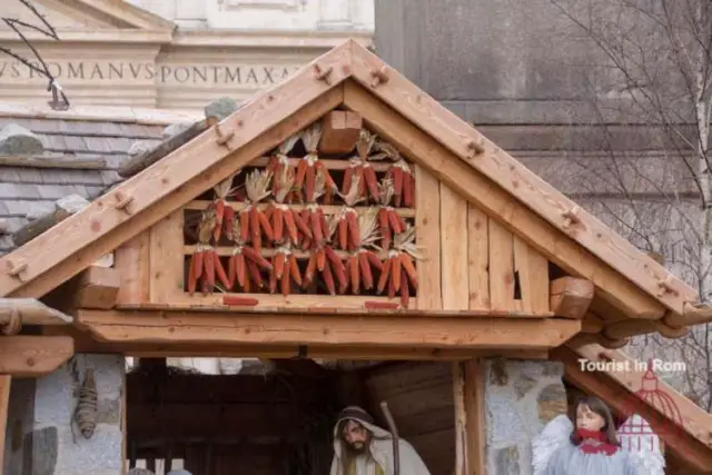 St. Peter's nativity scene · Nativity St Peter's Square 2019 11