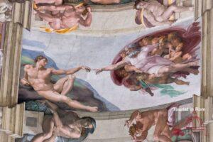 Sixtinische Kapelle Die Erschaffung Adams Sixtinische Kapelle Die Erschaffung Adams