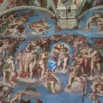 Sistine Chapel fresco back wall