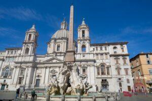 Rome city center Piazza Navona