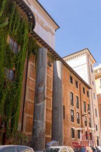 Columns of the thermal baths of Nero