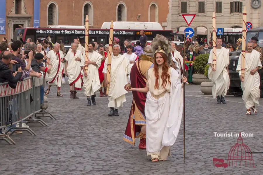 Corteo Natale di Roma 2022