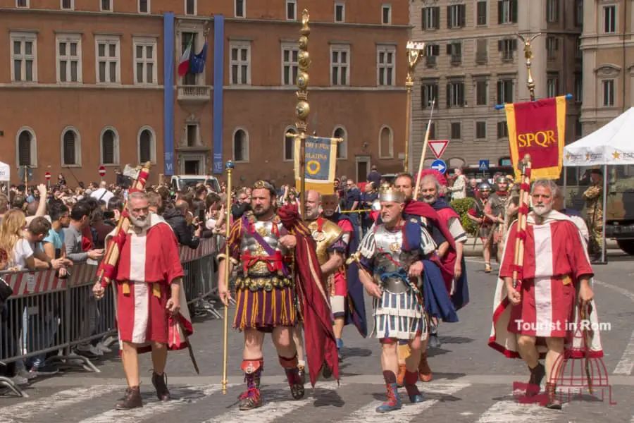 Rom Geburtstag 2022 Parade Gründungstag