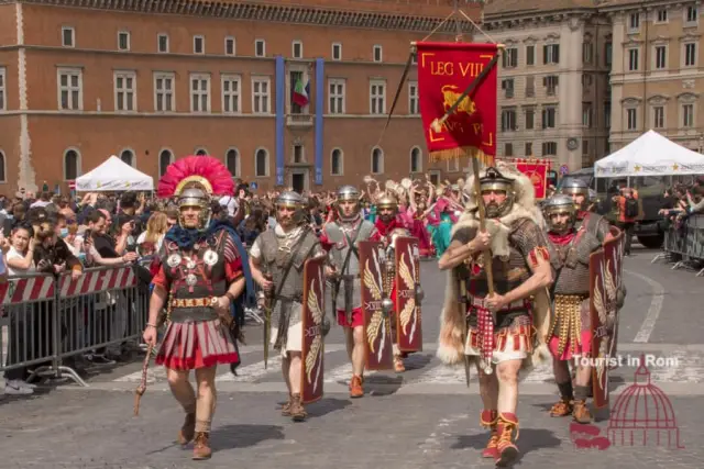 Rom Geburtstag 2022 Parade Gründungstag