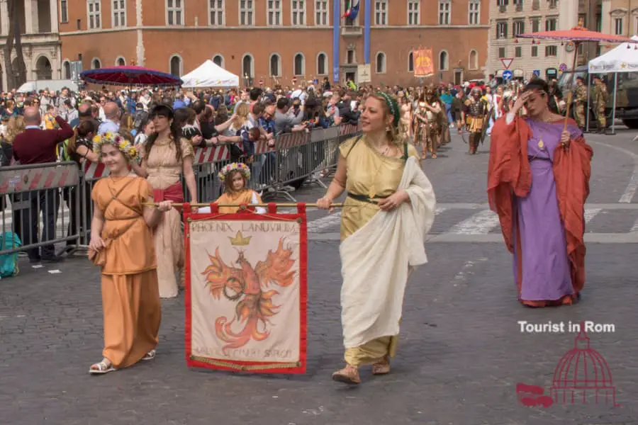 Corteo Natale di Roma 2022