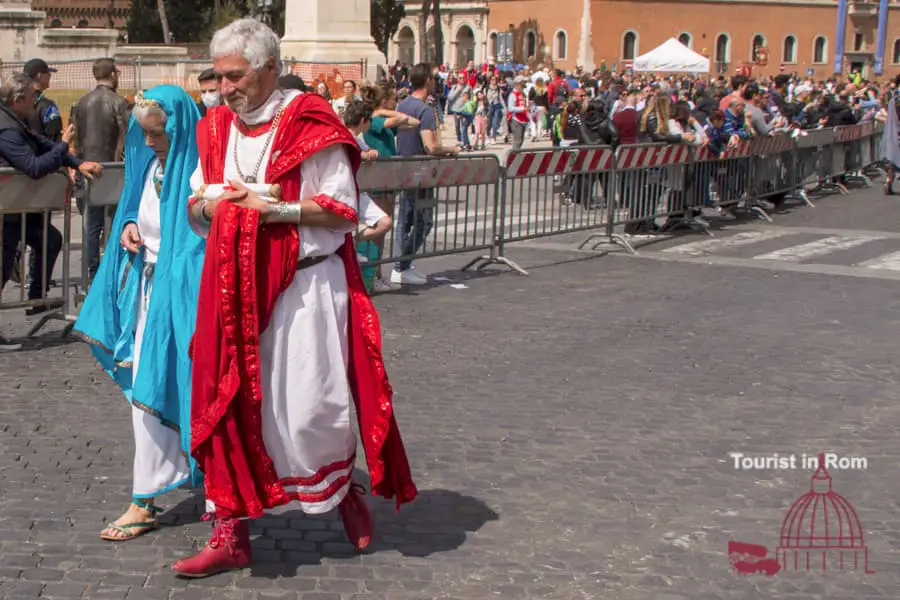 Corteo Natale di Roma 2022