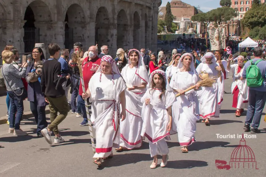 Corteo Natale di Roma 2022