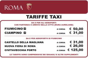 Roma aeroporto tariffe taxi Roma aeroporto tariffe taxi