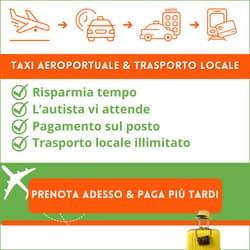 Transfer Fiumicino a Roma da 6 € · Arrivi · Partenze 1