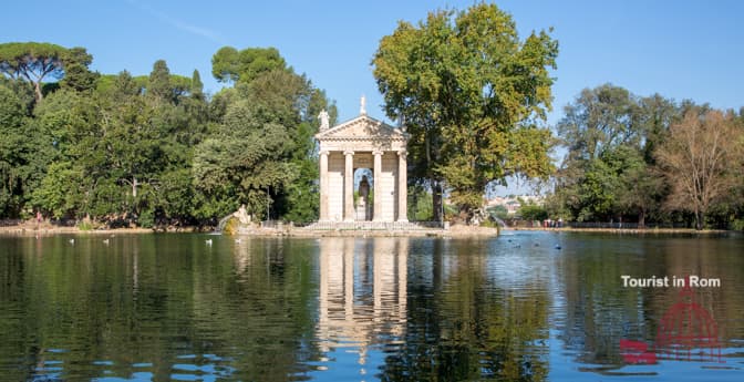 Rom Herbst Villa Borghese