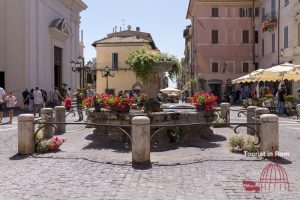 Castel Gandolfo historic central square