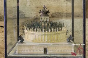 Engelsburg Modell Mausoleum des Hadrian