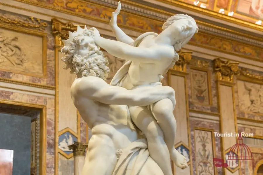 Gallery Borghese Rape of Proserpina