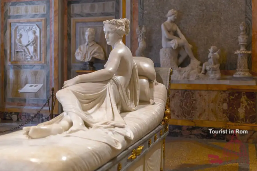 Borghese Gallery Paolina Bonaparte