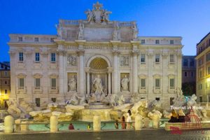 Trevi Brunnen Fontana di Trevi Burnnen
