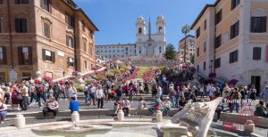 Flugreise nach Rom Piazza di Spagna