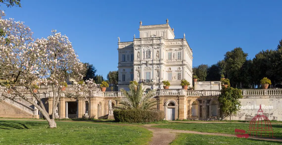 Villa Pamphili im Frühling