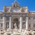 Rom Zentrum Fontana di Trevi