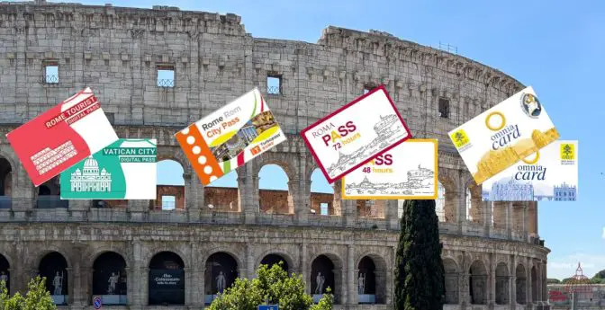 Rome Tourist Card City Pass Roma Pass comparison