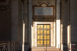 Holy Door of St. Peter's Basilica Holy Door of St. Peter's Basilica