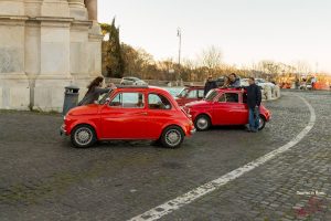 Roma tour della città Fiat 500 Oldtimer