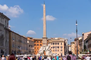 Piazza Navona Pentecost in Rome Piazza Navona