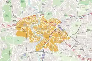 Aurelianische Mauern Karte Aurelianische Mauern Karte
