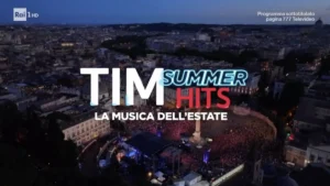 Offizielles Logo des TIM Summer Hits Musikfestivals in Rom